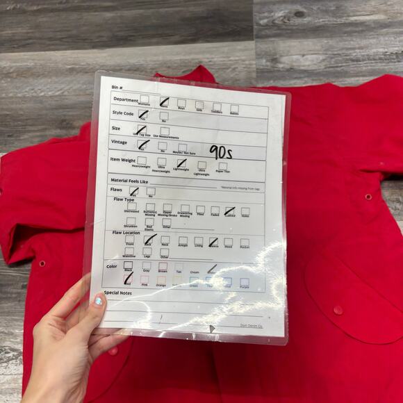 Vintage‎ 90sJack Daniels Gear Red Mens Large Nylon Waterproof Windbreaker Jacket - Picture 11 of 11